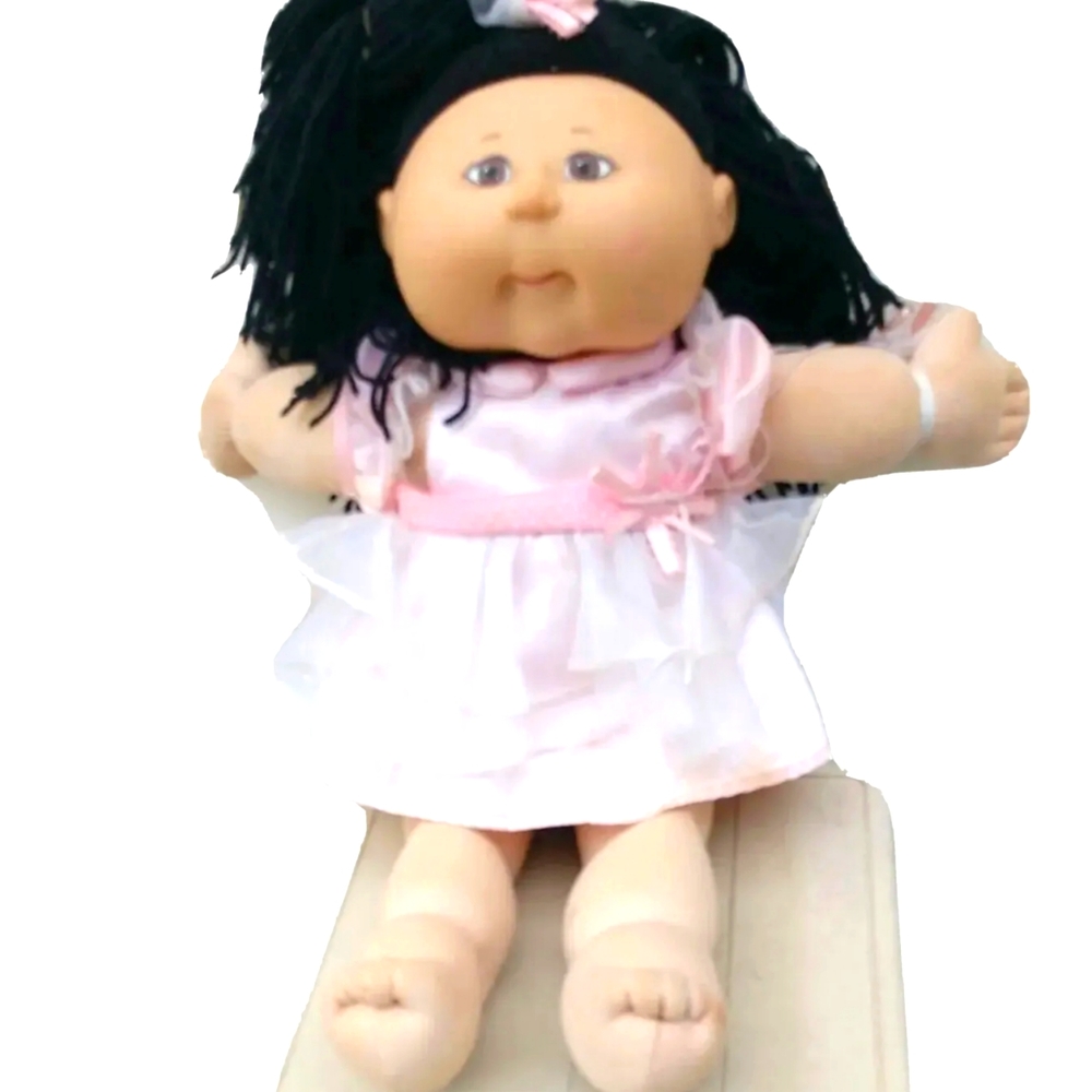 🚼Vintage Cabbage Patch Kids Doll girl Play Along Hong Kong 1978c #PA-4